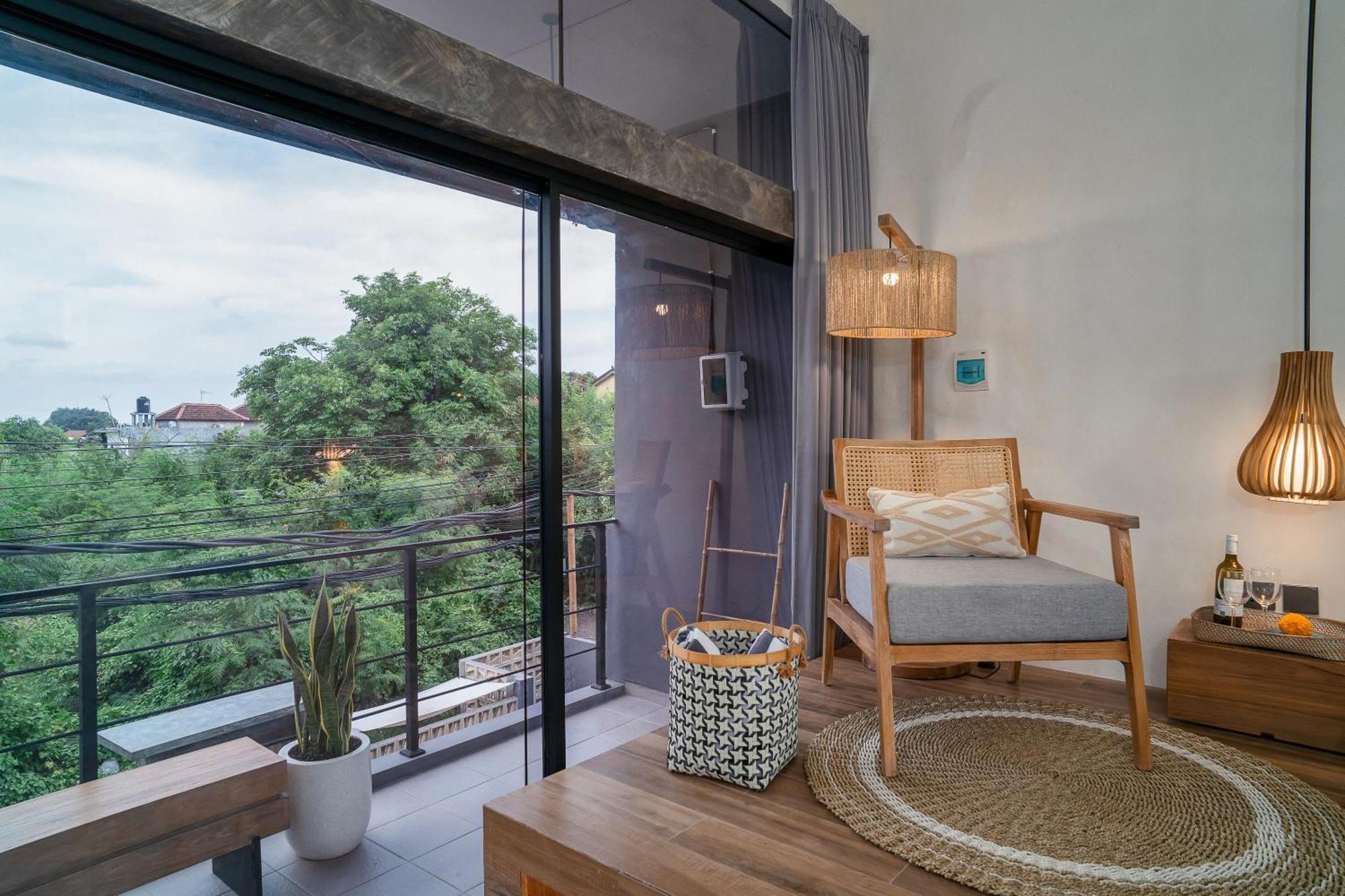 Alaya Homes C - Elegant Japandi Loft In Wisma tamu Seminyak (Bali)
